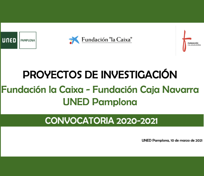 UNED Pamplona presenta 25 proyectos de investigación de profesores y estudiantes